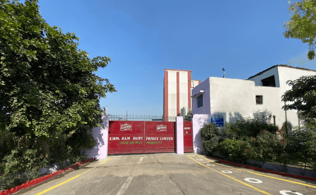 Kirpa Ram Dairy Private Limited manufacturing facility